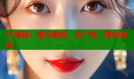 51漫画：每日更新，无广告，限免阅读