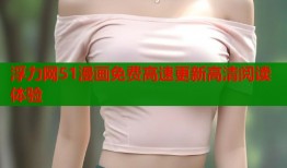 浮力网51漫画免费高速更新高清阅读体验