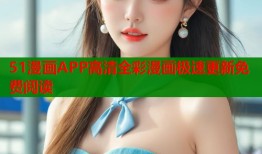 51漫画APP高清全彩漫画极速更新免费阅读