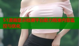 51漫画显示检测平台助力精准内容监控与优化