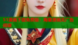 51漫画下载免费版：海量漫画无广告阅读