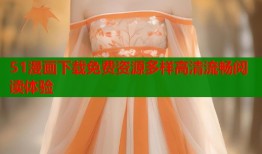 51漫画下载免费资源多样高清流畅阅读体验