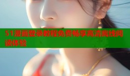 51漫画登录教程免费畅享高清离线阅读体验