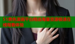 51黄色漫画平台精选海量资源极速在线观看体验