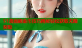 51漫画刷金币技巧揭秘轻松获取无限奖励
